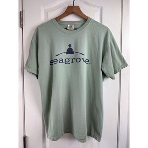 Seagrove Beach Florida Green Short Sleeve T Shirt Comfort Colors Adult L Large